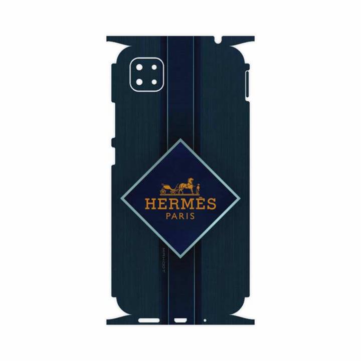 برچسب پوششی ماهوت مدل Hermes-Logo-FullSkin مناسب برای گوشی موبایل شیائومی Poco C3 MAHOOT Hermes-Logo-FullSkin Cover Sticker for Xiaomi Poco C3